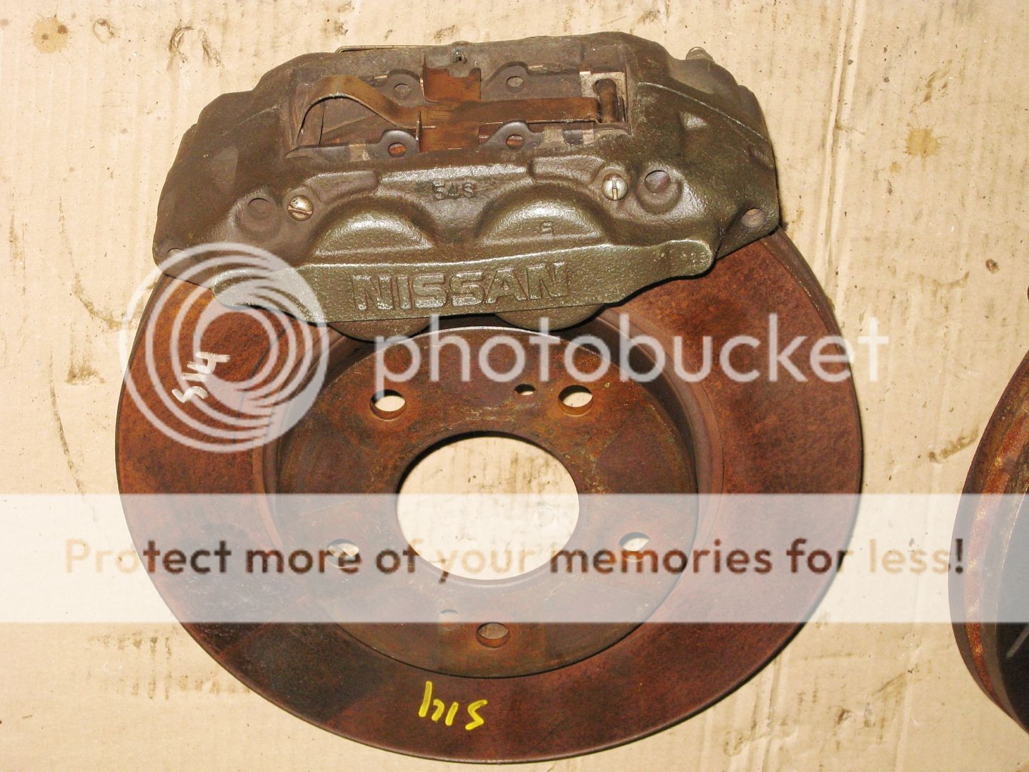 Front Brake Rotors & Calipers JDM S14 Nissan Silvia 240SX 94 97 Turbo