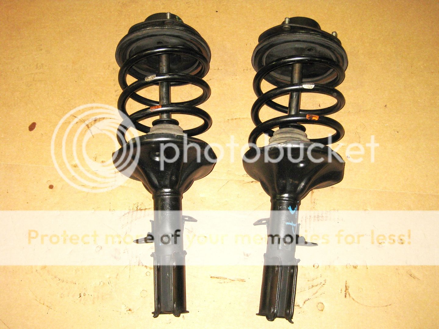 2 FRONT SUSPENSION STRUTS JDM MITSUBISHI GALANT VR4 E39A 90 93 SHOCK