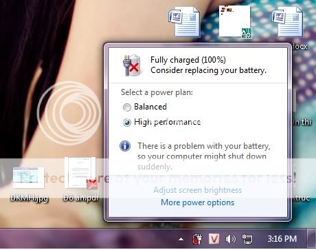 Hỏi về vấn đề pin của laptop Asus.