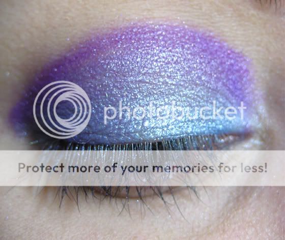Faça uma maquiagem Purple Dream