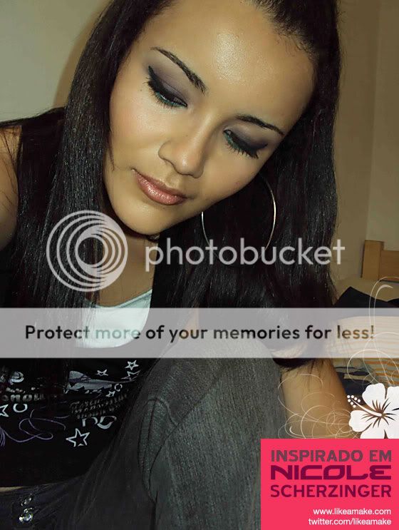 Tutorial auto maquiagem passo a passo inspirado em Nicole Scherzinger - clip Beep